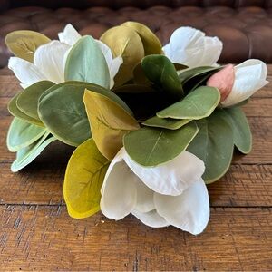 Pier 1 Faux Magnolia Wreath